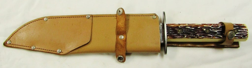 Hunting Knife Leather Sheath Cobra Hunter II (1 of 10)