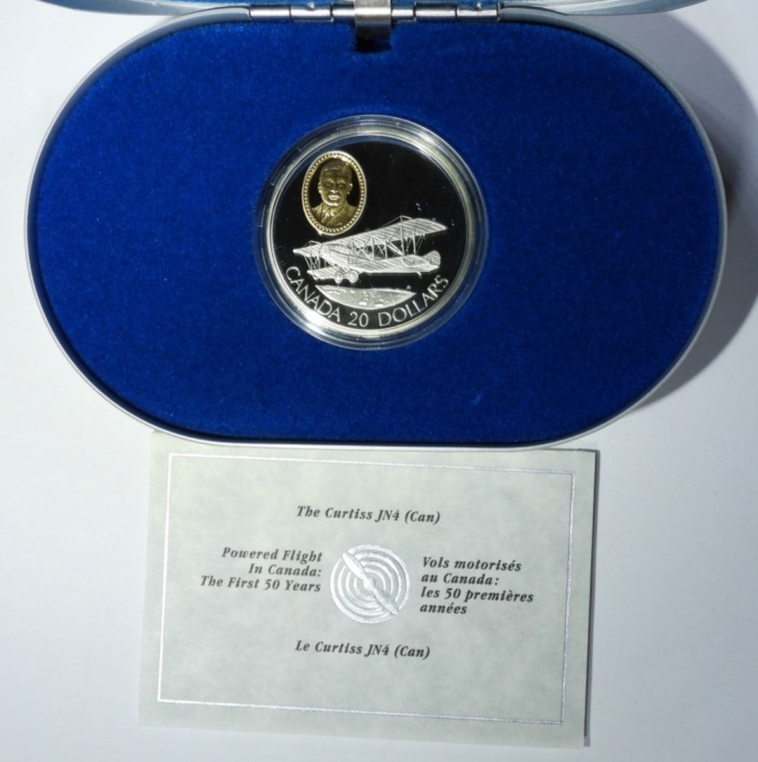 1992 CANADA $20 AVIATION THE CURTISS JN4 (1 of 4)