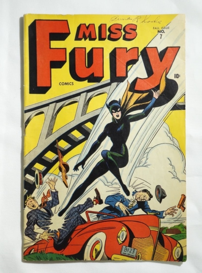 Miss Fury Comics #7 Nice Golden Age (1 of 4)