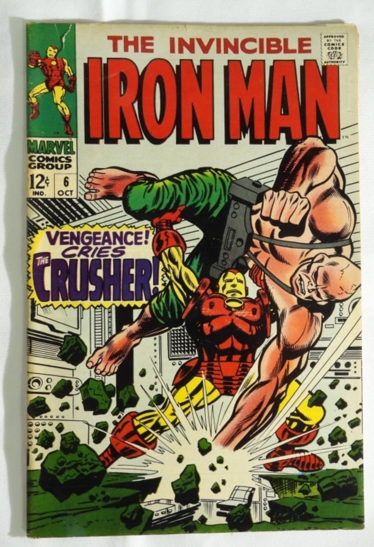 1968 Marvel Invincible Iron Man #6 (1 of 4)