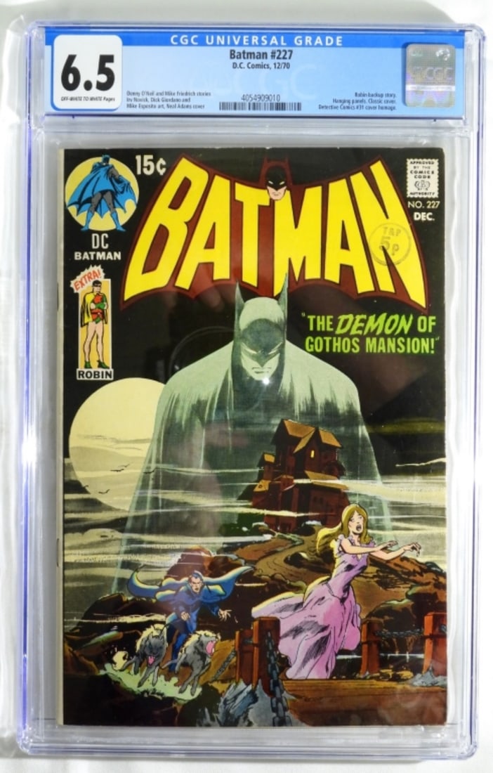 BATMAN #227 D.C. COMIC CGC 6.5 (1 of 3)