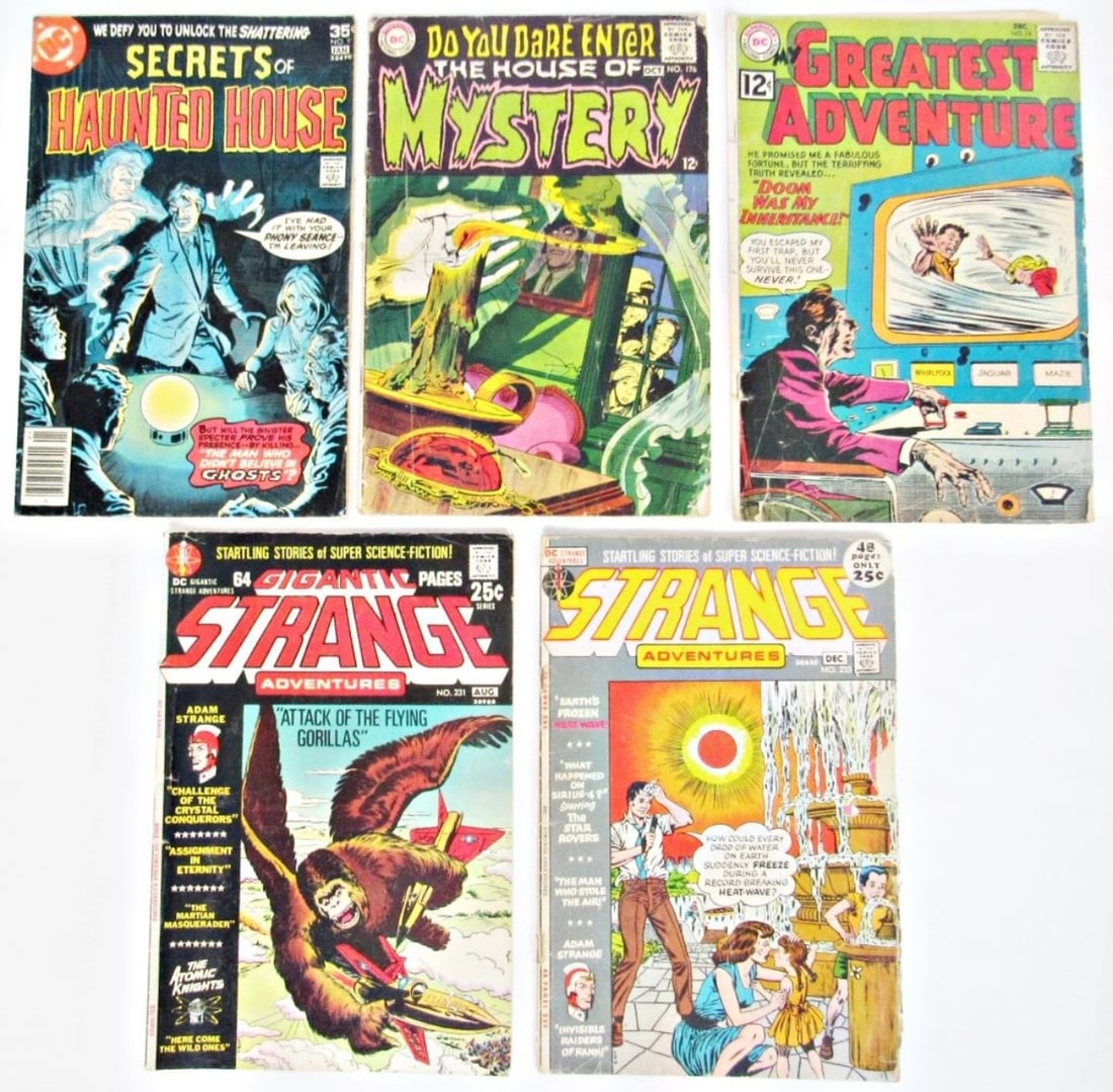 (5) DC VINTAGE COMICS SILVER & BRONZE AGE (1 of 2)