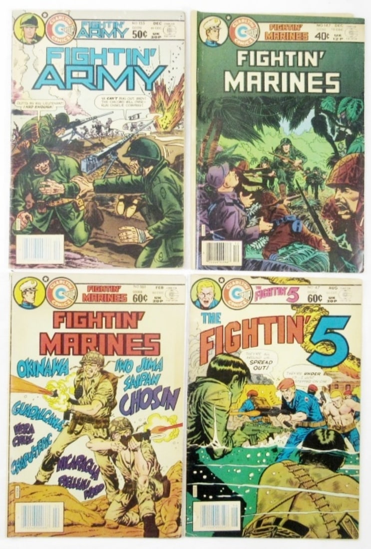 (4) CHARLTON COMICS 1979-1982 (1 of 2)