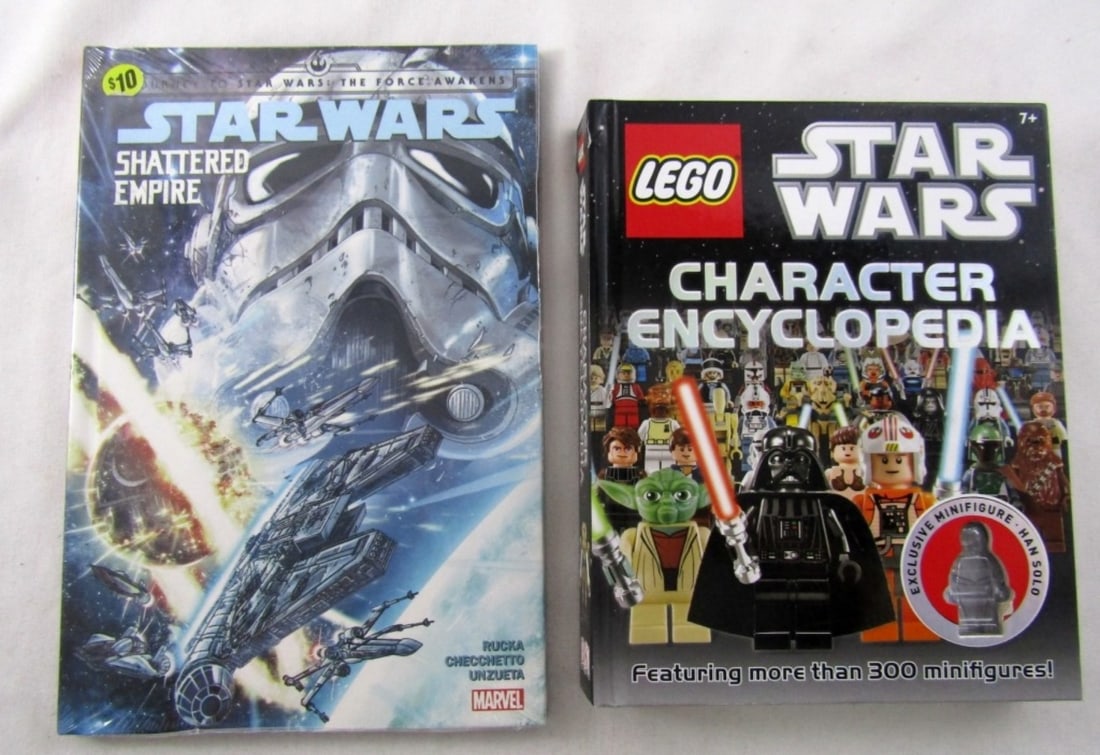 (2) STAR WARS HARD BACK BOOKS - LEGO (1 of 1)