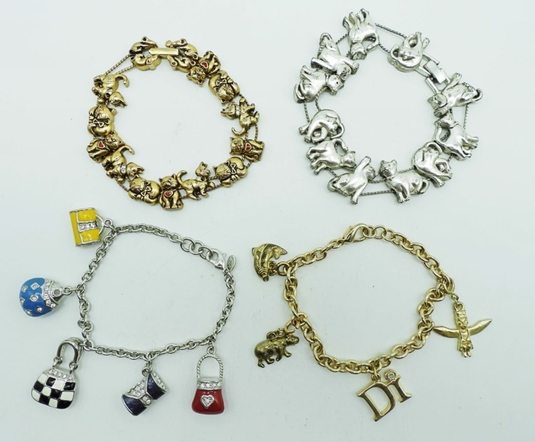 (4) CHARM BRACELETS (1 of 4)