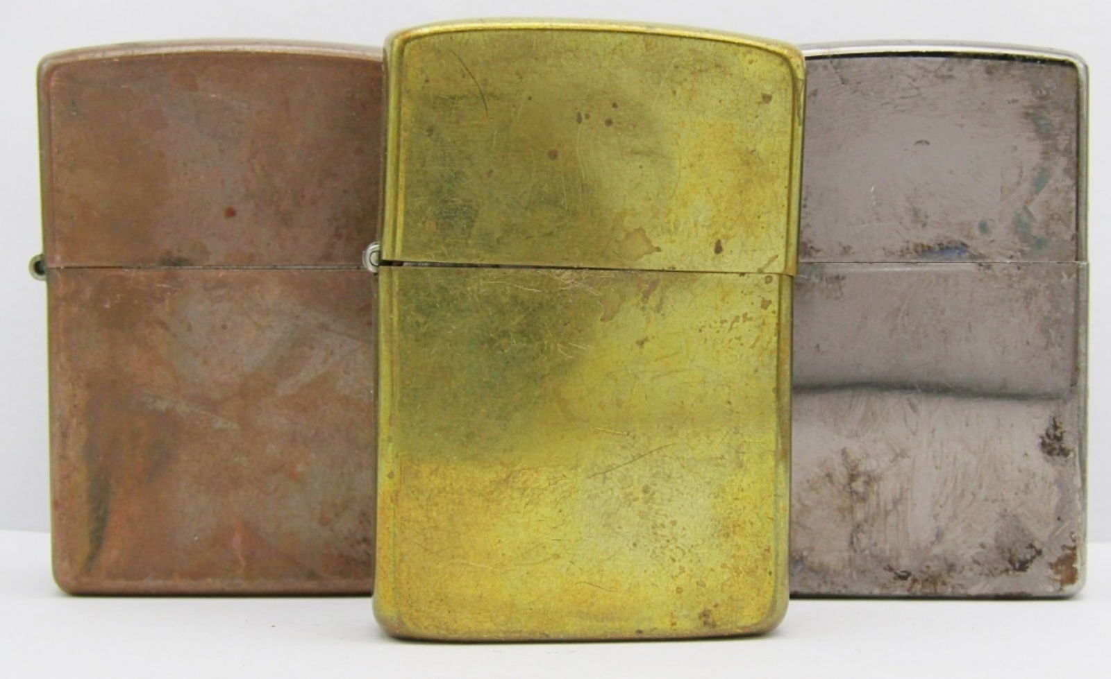 1986 Brass, 2003 Copper, 2005 Midnight Chrome (1 of 4)