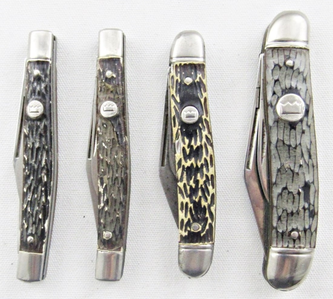 (4) IMPERIAL POCKET KNIVES TWO-BLADE LOT (1 of 4)