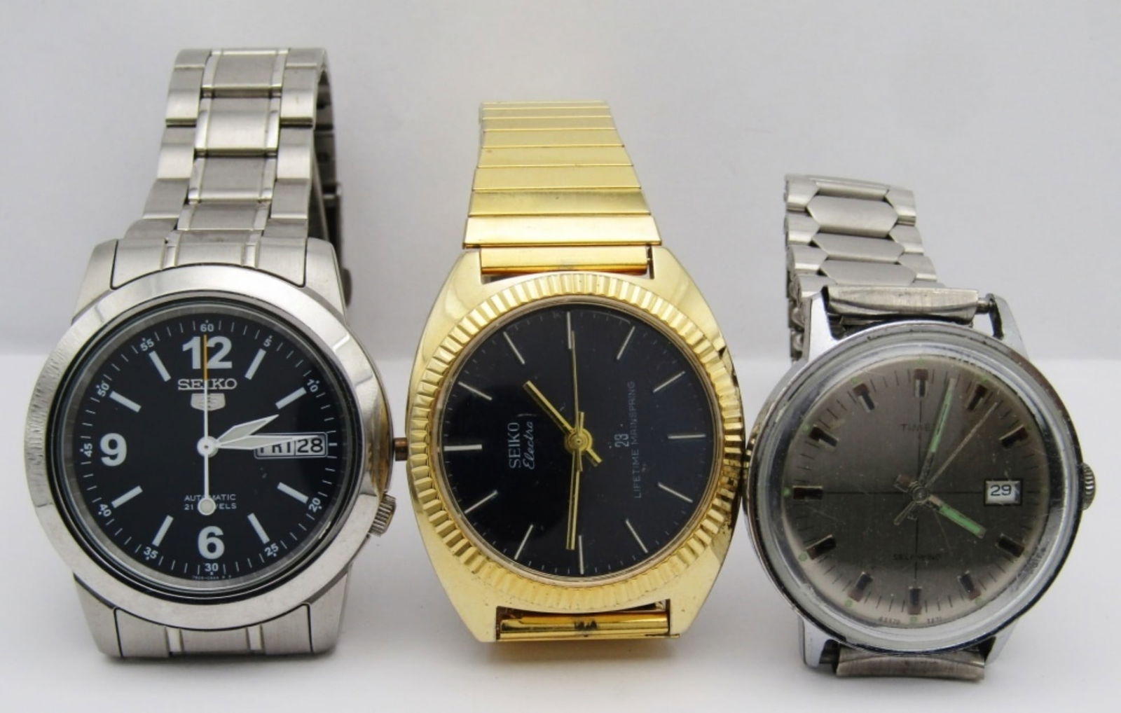 (3) Vintage Men's Wrist Watches (1 of 6)