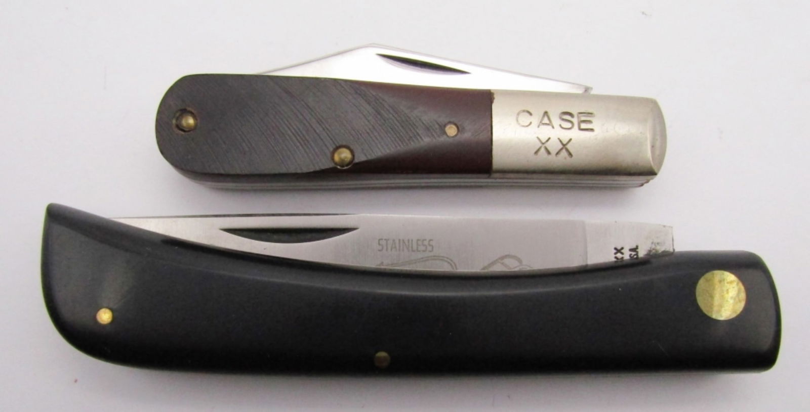 (2) Vintage Case XX USA Folding Pocket Knives (1 of 11)
