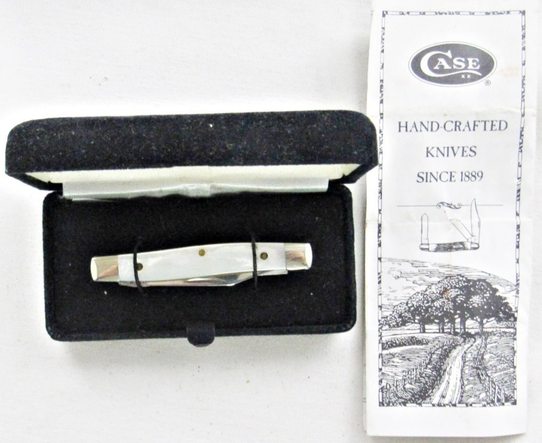 CASE XX PEARL HANDLE 8233SS - NEW IN BOX: GENTLEMEN KNIFE in ORIGINAL BOX / PAPERS