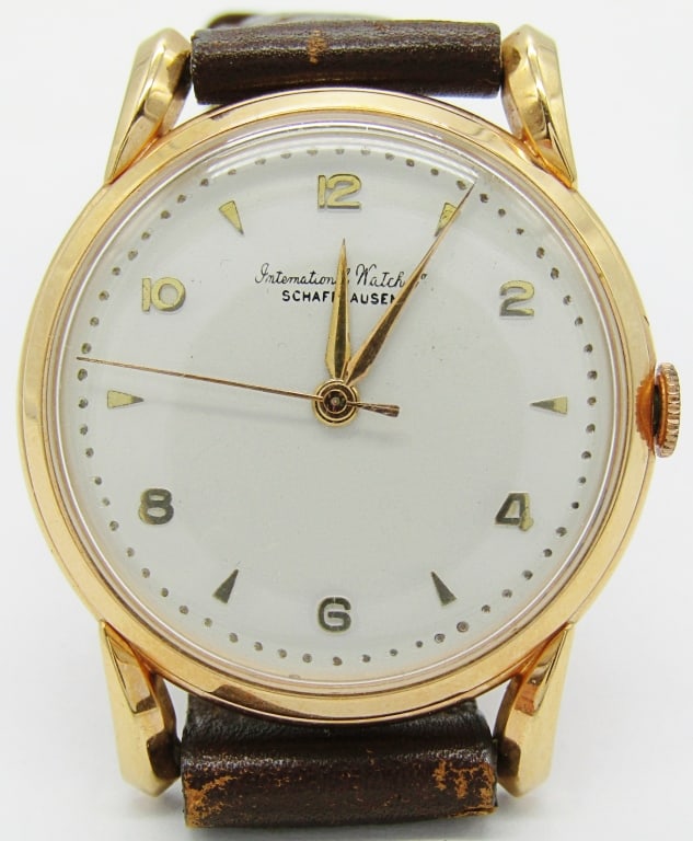 IWC 18kt Gold Strap Watch (1 of 6)