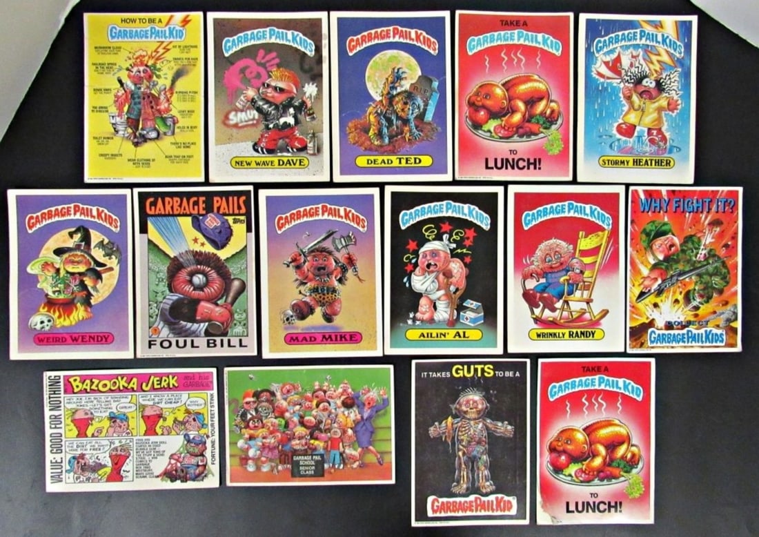 (15) GARBAGE PAIL KIDS POSTERS 5x7 (1 of 2)