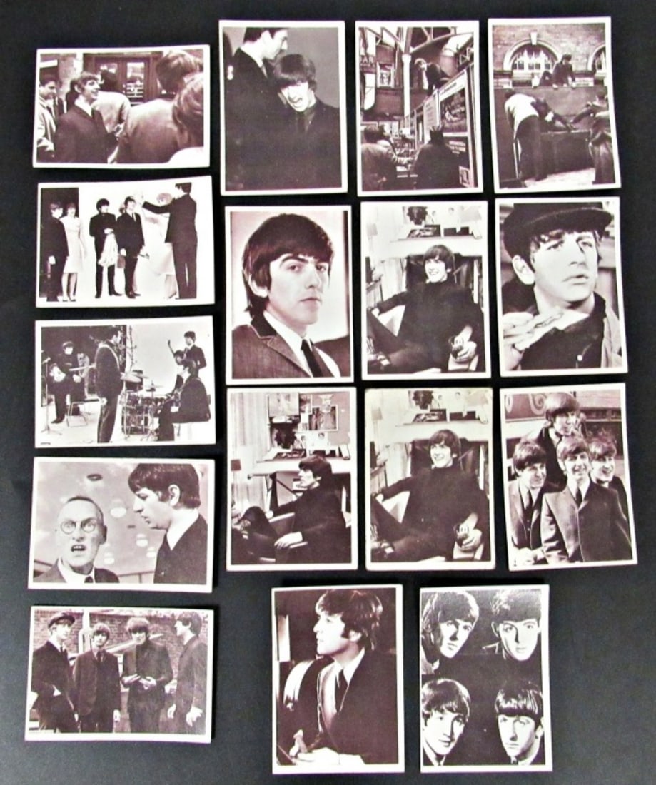1964 TOPPS BEATLES "A HARD DAYS NIGHT" CARDS (1 of 2)