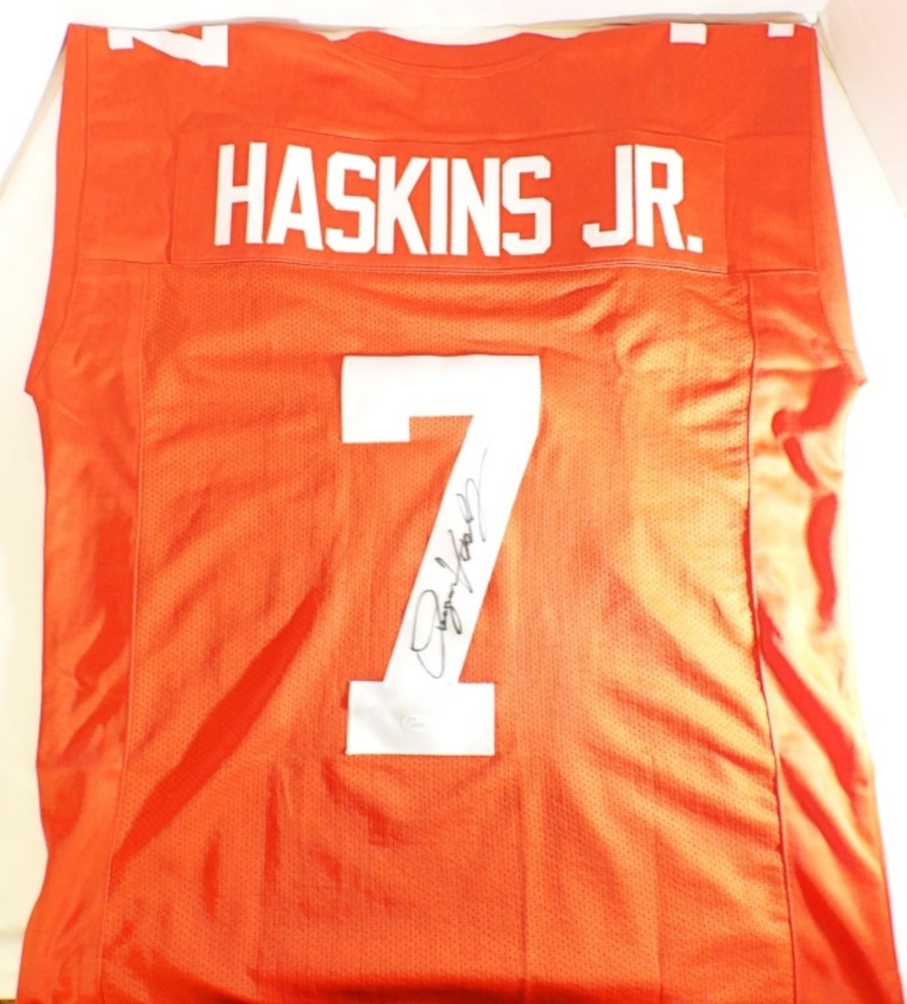 DWAYNE HASKINS AUTO FOOTBALL JERSEY #7 (1 of 6)