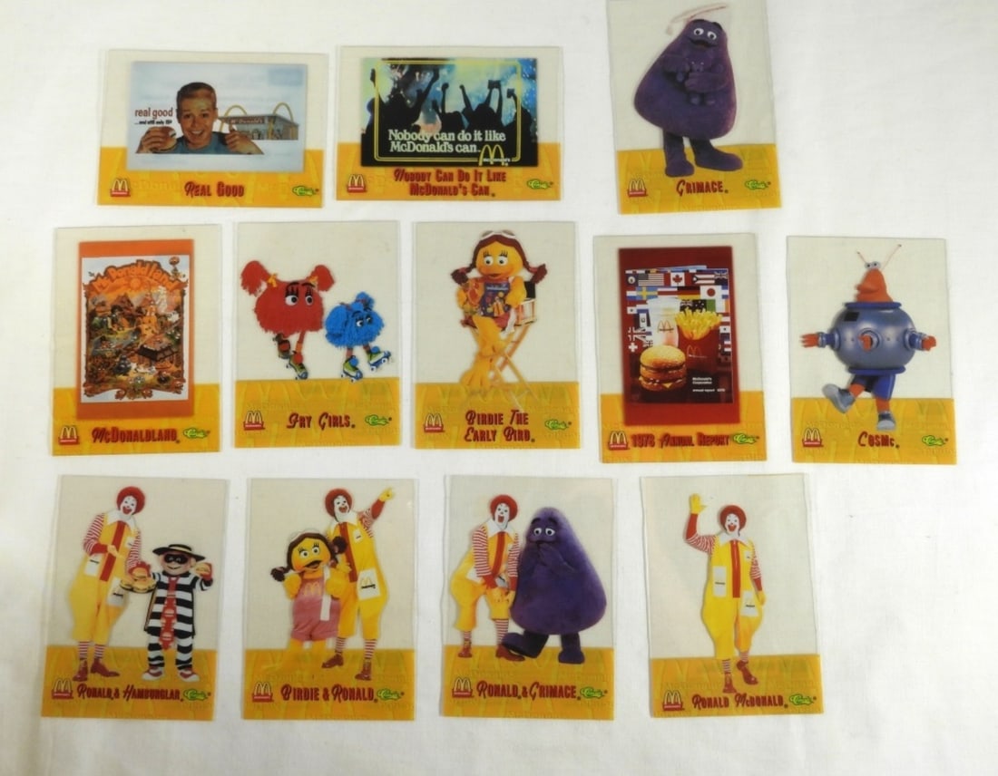 1996 McDonalds Promo Trading Card Lot (1 of 3)