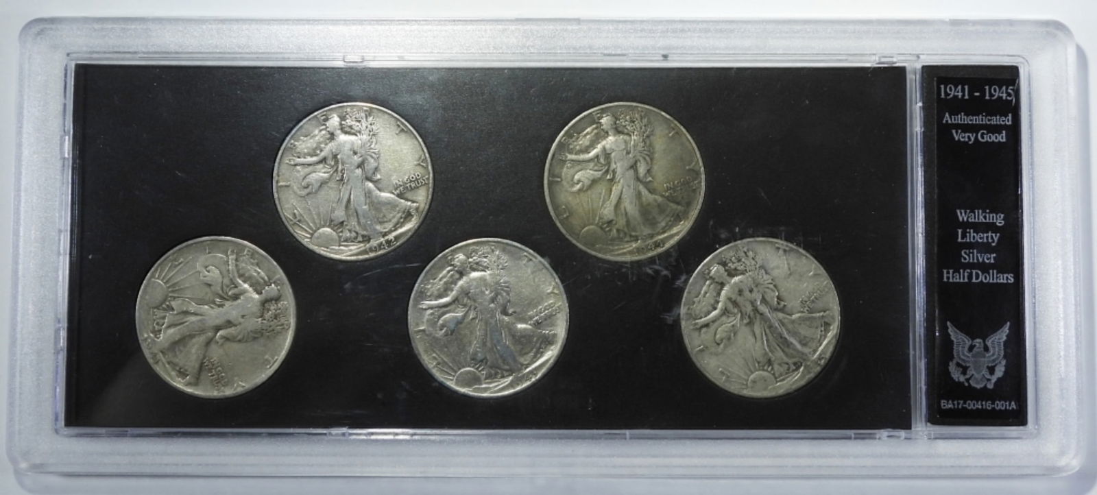 (5) WALKING LIBERTY HALF DOLLARS VG (1 of 2)