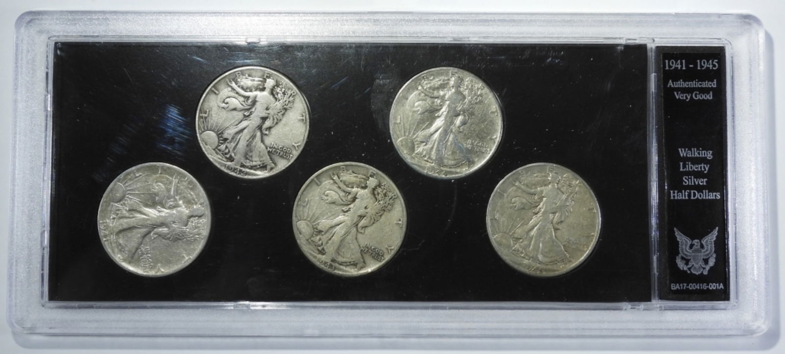 (5) WALKING LIBERTY HALF DOLLARS VG (1 of 2)