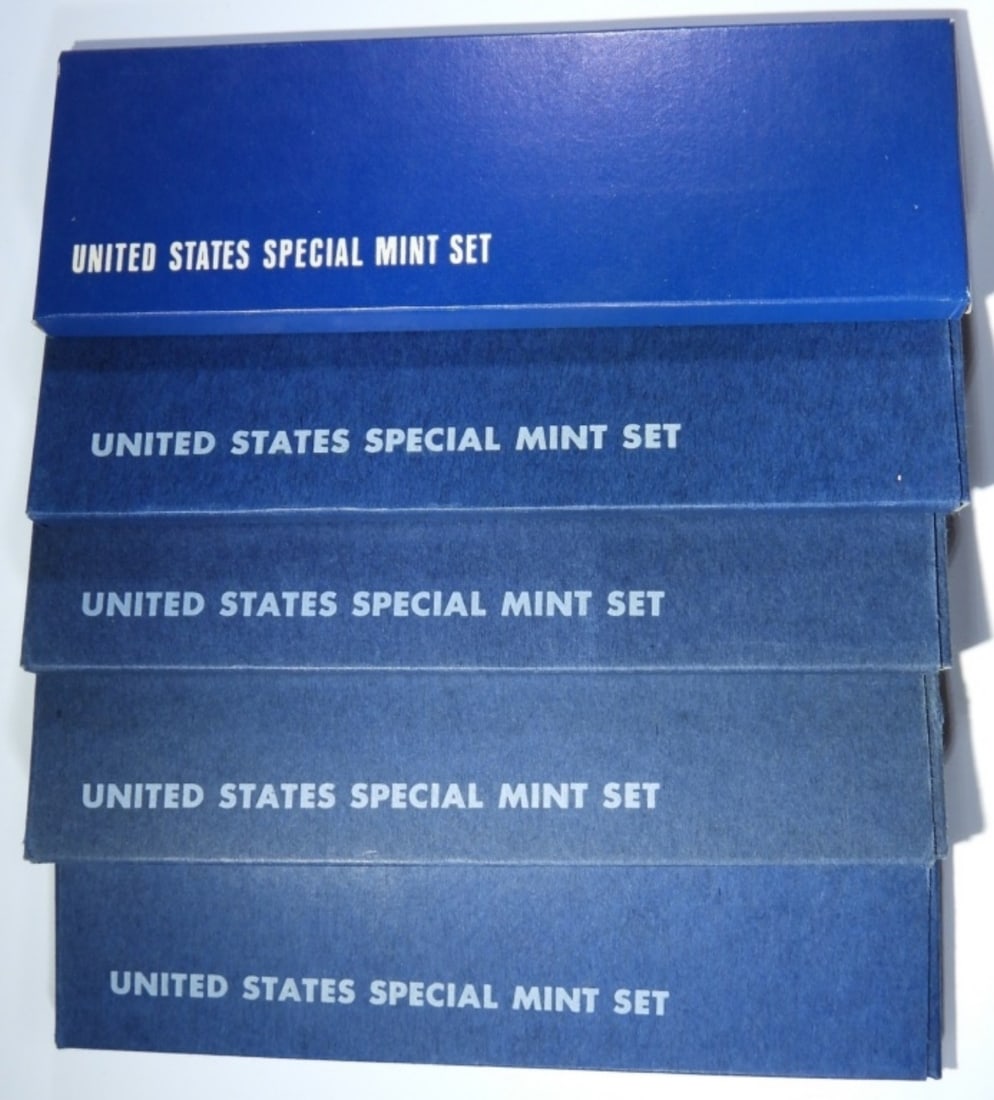 (5) 1966 U.S. SPECIAL MINT SETS (1 of 3)