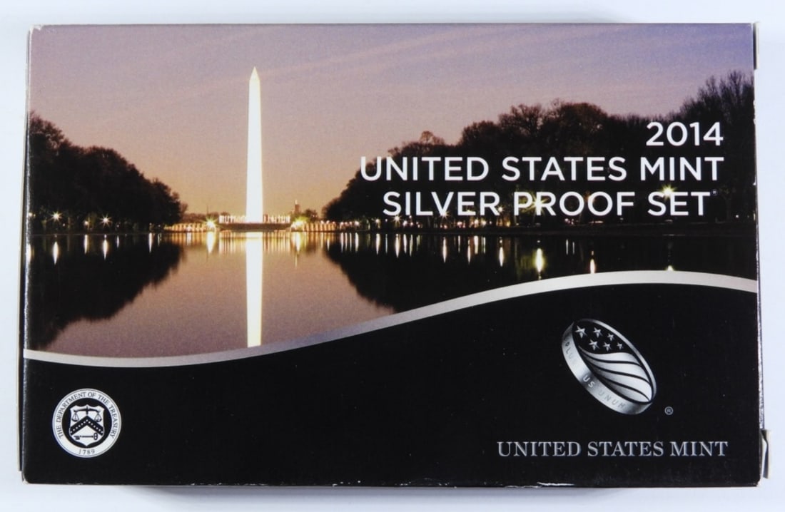 2014 U.S. MINT SILVER PROOF SET (1 of 2)