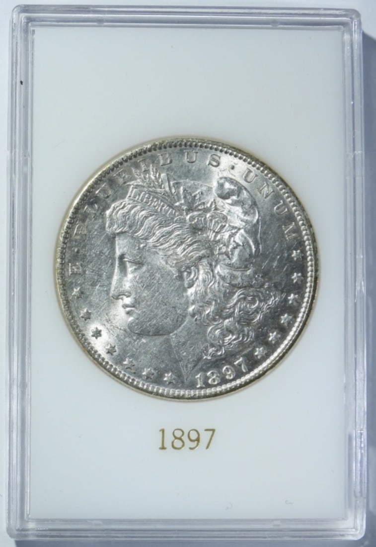 1897 MORGAN DOLLAR BU (1 of 4)