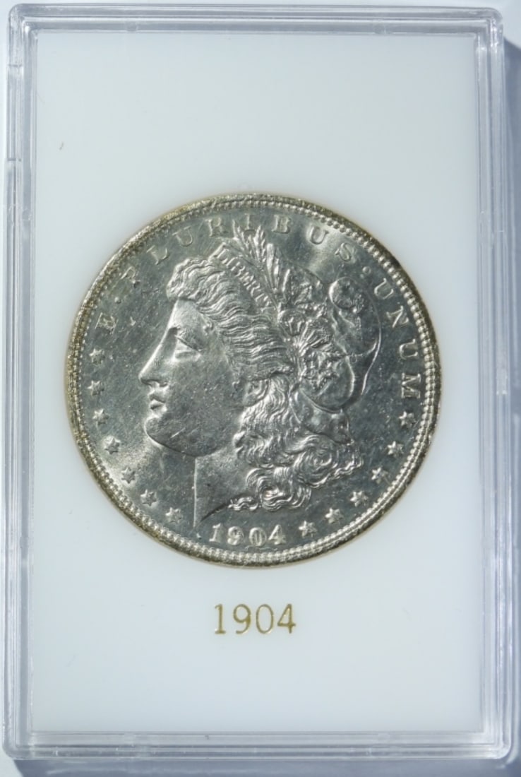 1904-O MORGAN DOLLAR BU (1 of 4)