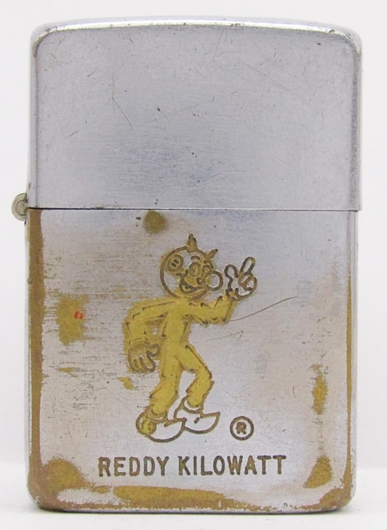 1940's Reddy Kilowatt Zippo Lighter