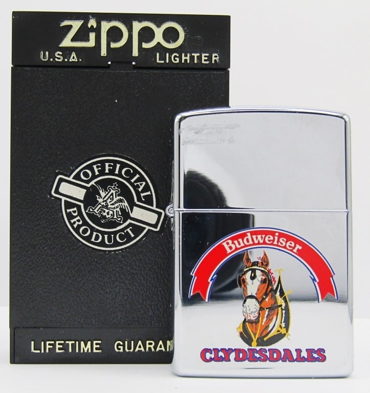 1994 Unfired Budweiser Clydesdales Zippo (1 of 6)