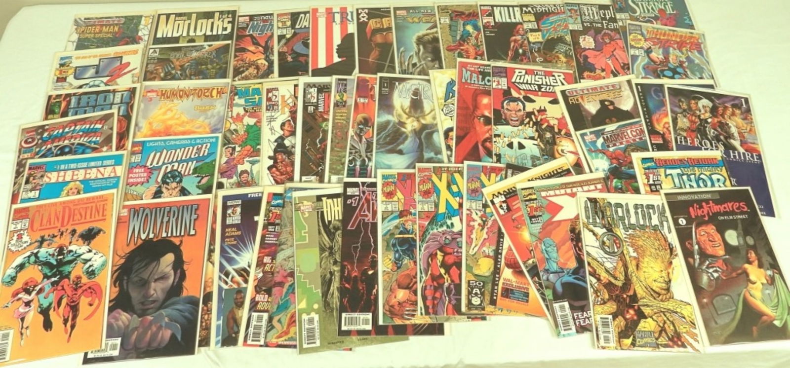 (50) #1 ISSUE's MARVEL COMIC LOT - WOW! (1 of 7)