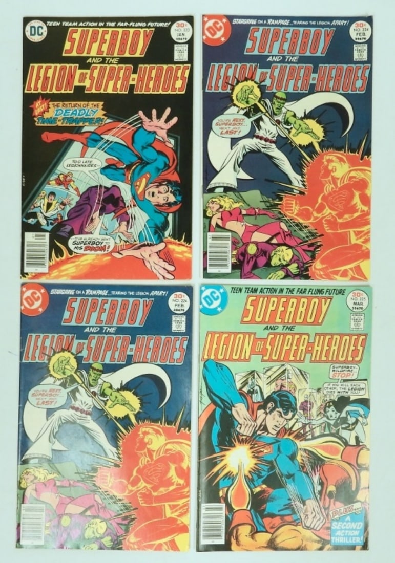 (4) DC SUPERBOY & LEGION OF SUPER-HEROES (1 of 2)