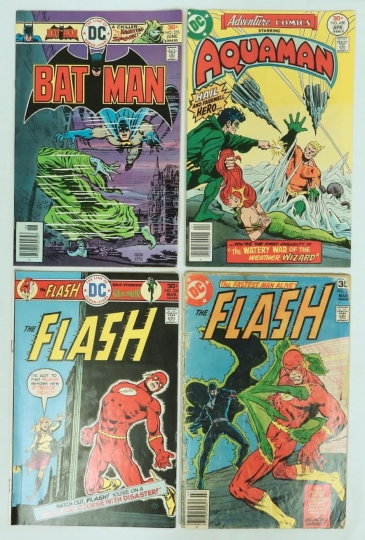 LOT OF 4 1970'S VINTAGE DC COMICS (1 of 2)