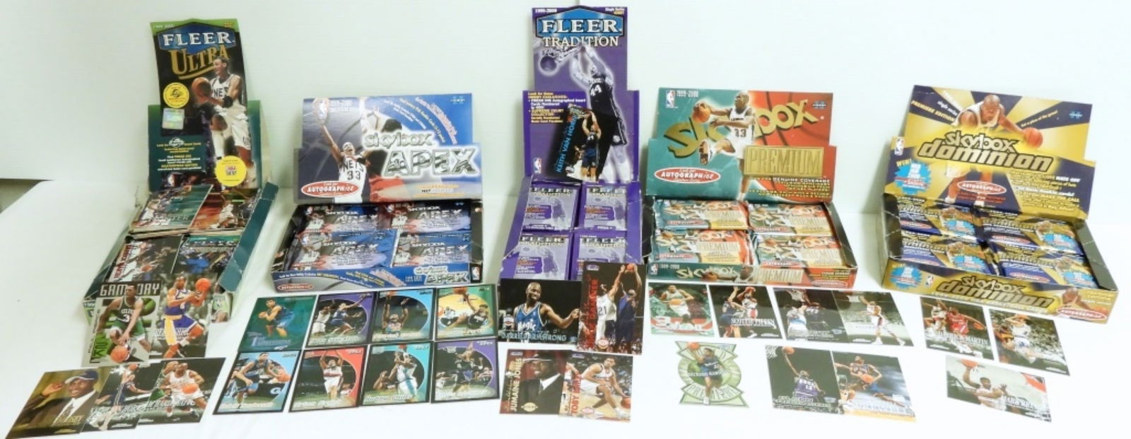 1999-2000 BASKETBALL WAX PACK LOT - POSSIBLE AUTO. (1 of 5)