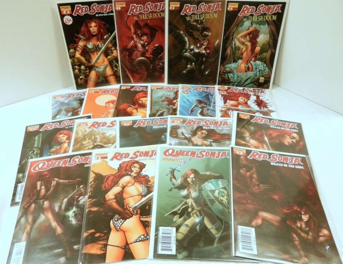 (19) RED SONJA COMIC LOT - ALL DIFFERENT (1 of 6)