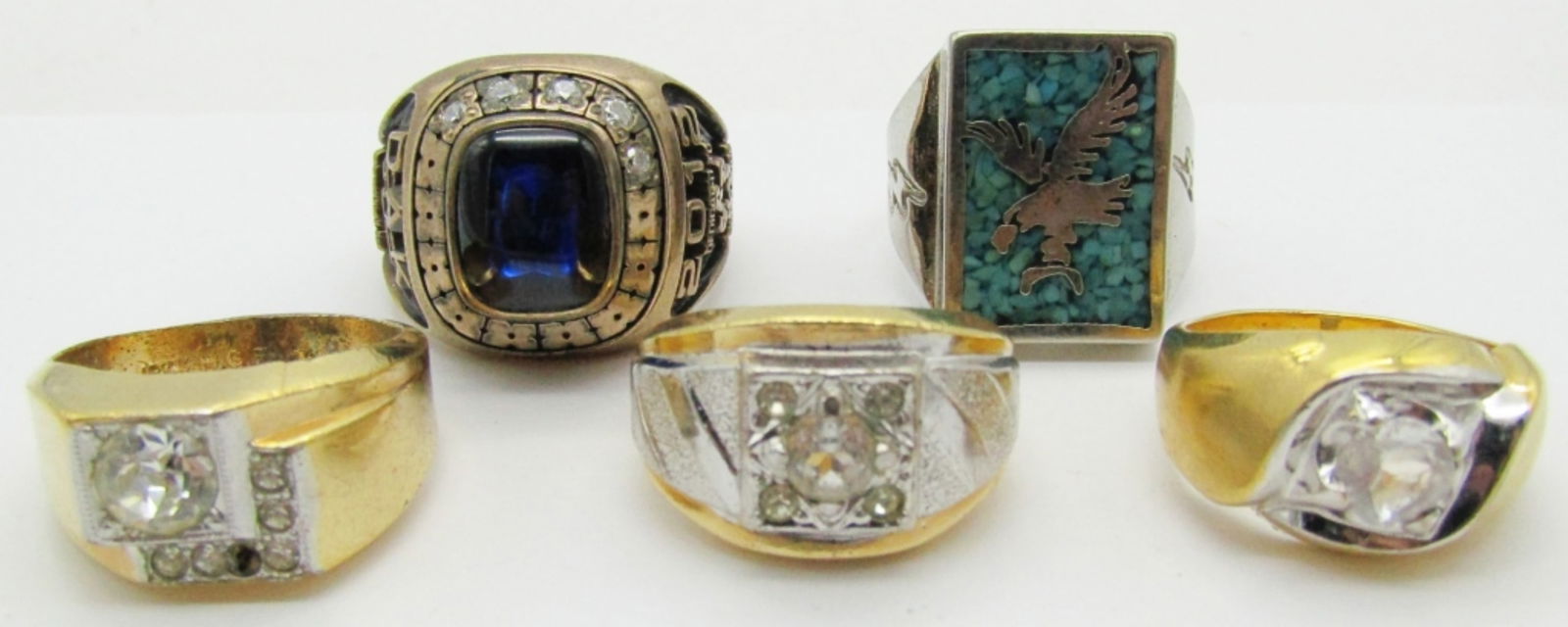 (5) MENS RINGS (1 of 9)