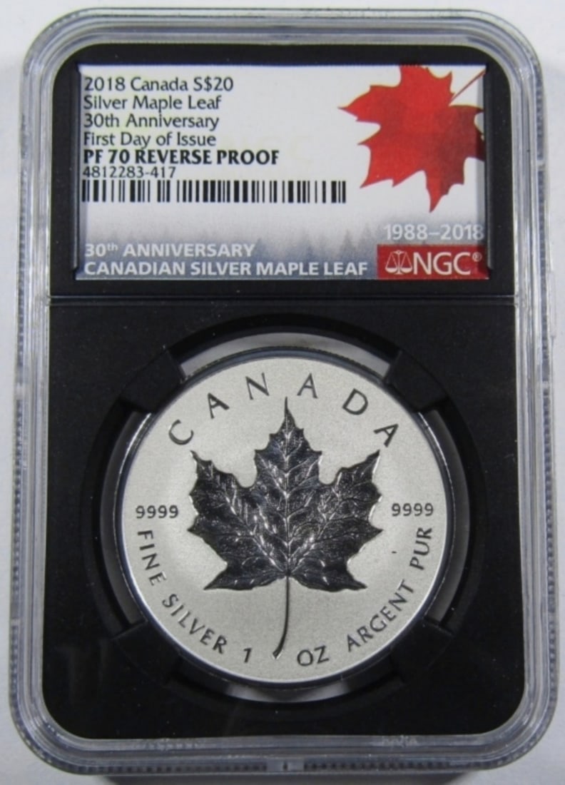 2018 CANADA $20 MAPLE LEAF NGC PF-70 (1 of 5)