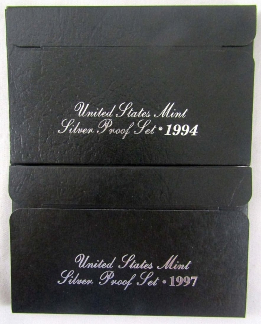 1994 & 1997 U.S. MINT SILVER PROOF SETS (1 of 2)