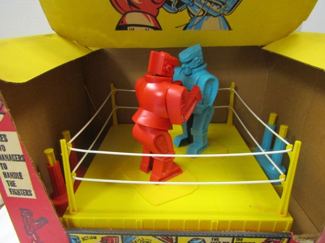 Rockem Sockem Robots Classic Boxing: 1960's in ORIGINAL BOX