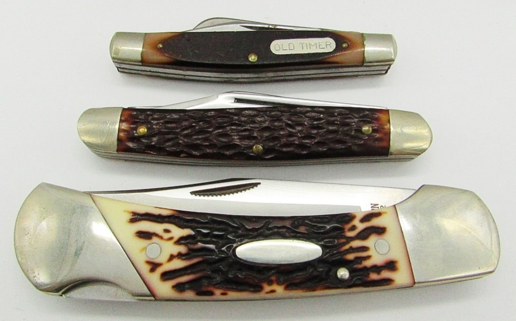 (3) Vintage Folding Pocket Knives (1 of 8)