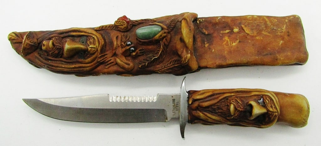 Handcrafted Costa Rican Knife & Sheath (1 of 7)