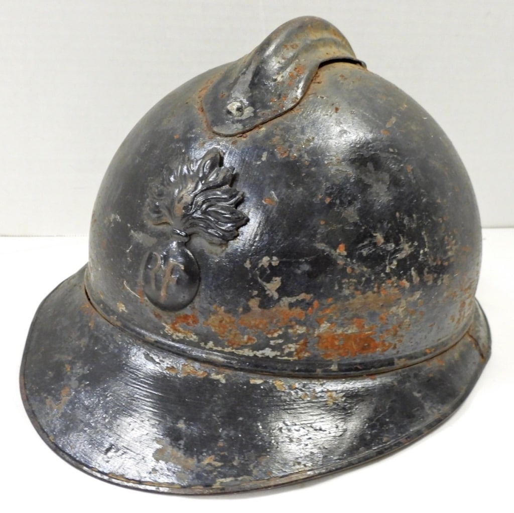 WWI French Army RF Military Combat: Adrian Helmet