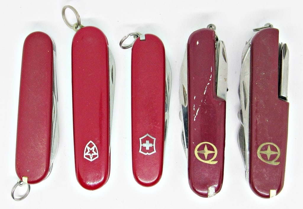 (5) Vintage Multi-Tool Utility Pocket Knives (1 of 5)