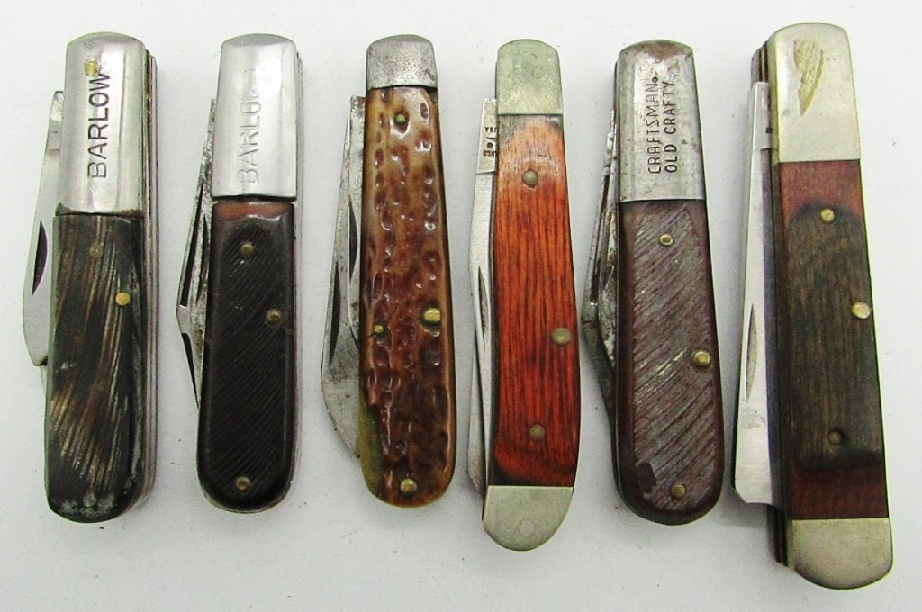 (6) Vintage Folding Pocket Knives (1 of 8)