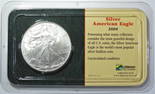 2004 SILVER EAGLE BU IN LITTLETON PACK