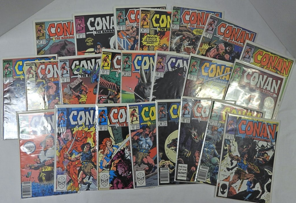 (29) MARVEL CONAN THE BARBARIAN COMICS (1 of 10)
