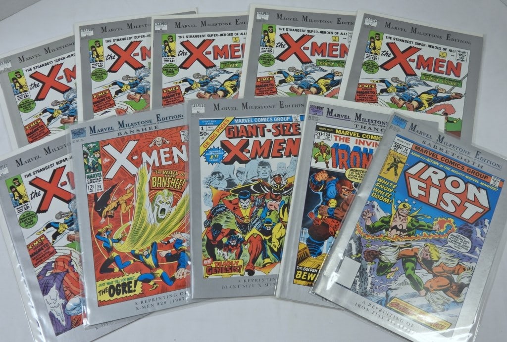 (10) MARVEL MILESTONE EDITION X-MEN & (1 of 3)