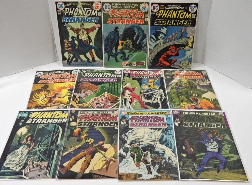 (11) DC THE PHANTOM STRANGER LOT (1 of 7)