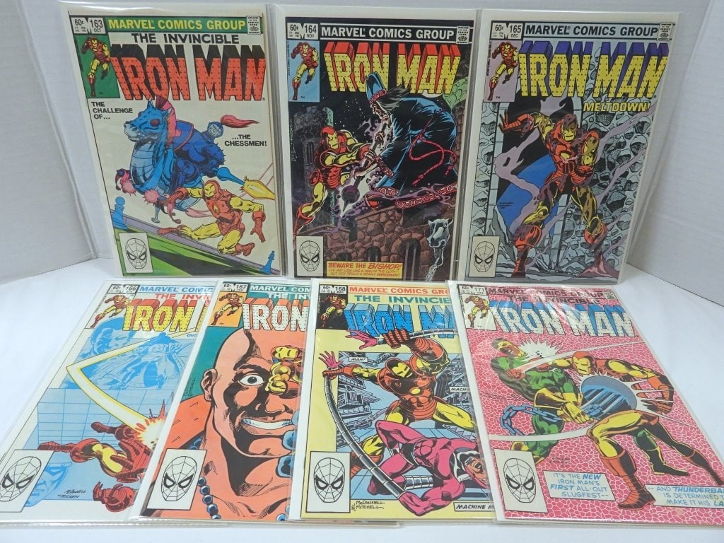 (7) MARVEL COMICS GROUP IRON MAN (1 of 4)