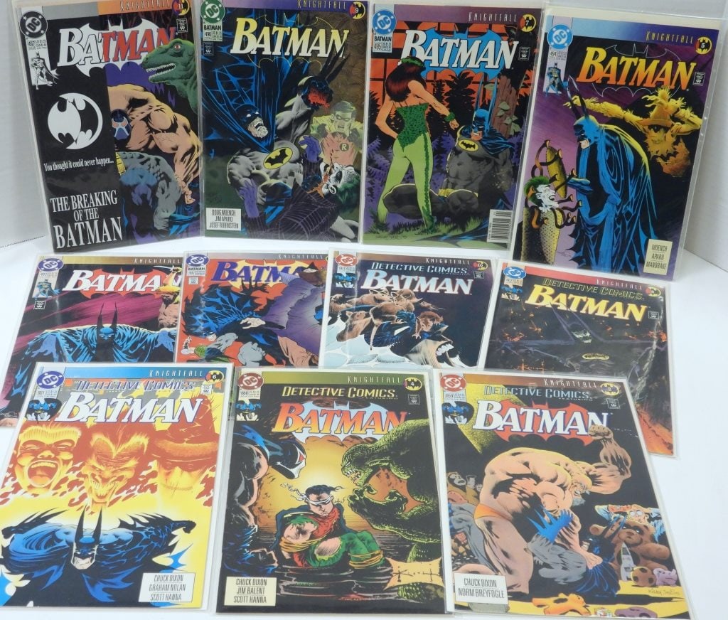 (11) DC BATMAN COMICS ALL DIFF (1 of 4)