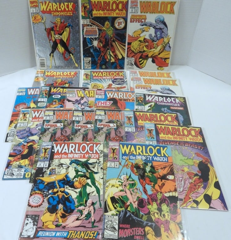 (20) MARVEL WARLOCK COMIC LOT (1 of 6)