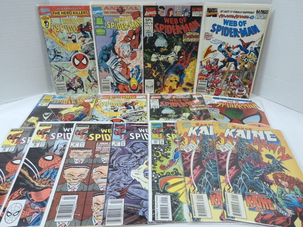 (8) MARVEL ANNUAL WEB OF SPIDER-MAN plus (1 of 3)