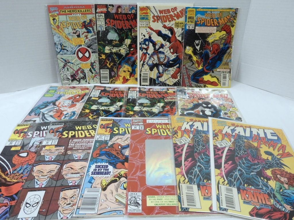 (7) MARVEL ANNUAL WEB OF SPIDER-MAN plus (1 of 4)
